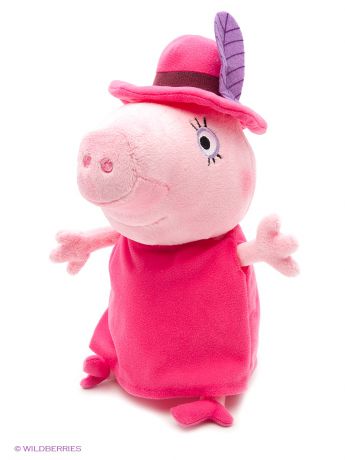 Peppa Pig Мягкая игрушка "Мама в шляпе", 30см
