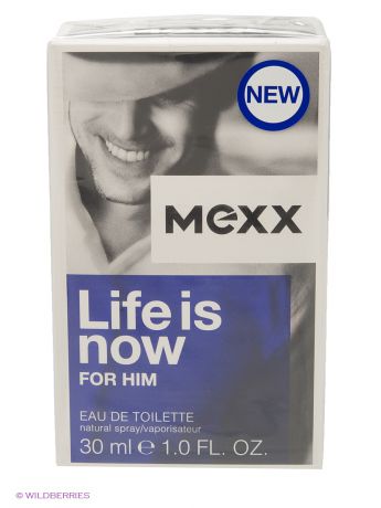 MEXX Туалетная вода "life is now man"
