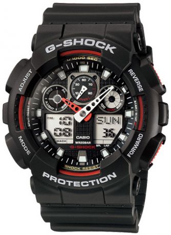 Casio Мужские японские спортивные наручные часы Casio G-Shock GA-100-1A4