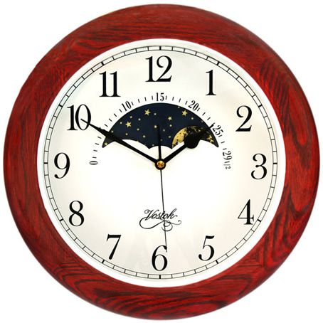 Vostok Деревянные настенные интерьерные часы Vostok Н-12114-2
