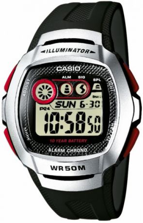 Casio Мужские японские электронные наручные часы Casio Collection W-210-1D