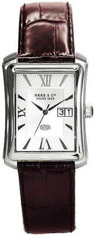 Haas&Cie Мужские швейцарские наручные часы Haas&Cie SBNH 004 SSA ремень