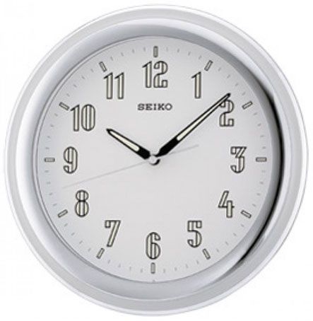Seiko Пластиковые настенные интерьерные часы Seiko QXA578S