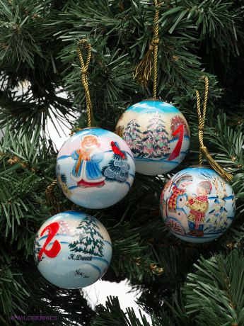Mister Christmas Набор коллекционных шаров 
