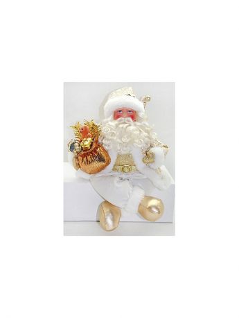 Новогодняя сказка Кукла Дед Мороз 43 см, золото