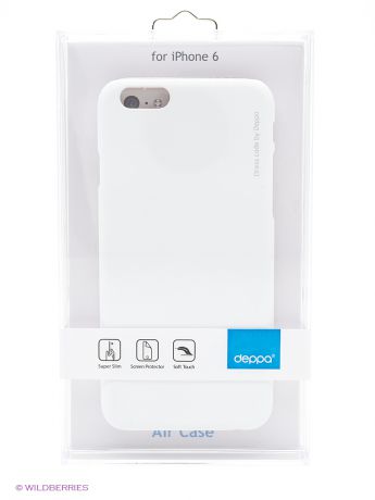 Deppa Чехол Air Case и защитная пленка для  iPhone 6