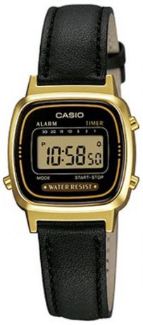 Casio Женские японские электронные наручные часы Casio Collection LA-670WEGL-1E
