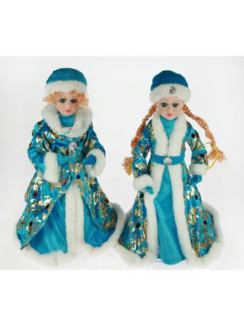 Русские подарки Фигурка интерьерная - кукла декоративная "Снегурочка"