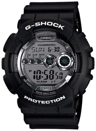 Casio Мужские японские спортивные электронные наручные часы Casio G-Shock GD-100BW-1E
