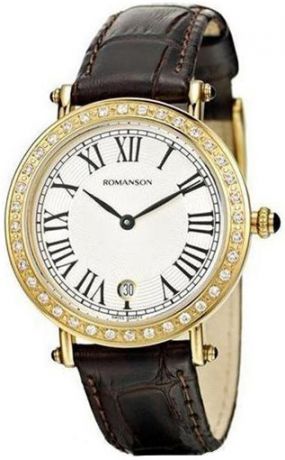Romanson Женские наручные часы Romanson RL 1253 LG(WH)BN