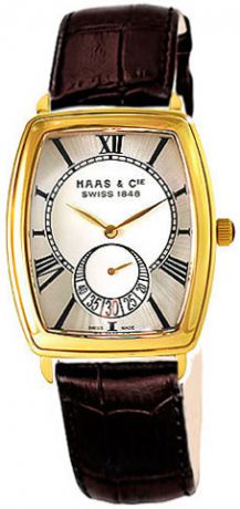 Haas&Cie Мужские швейцарские наручные часы Haas&Cie SFYH 006 JSA ремень