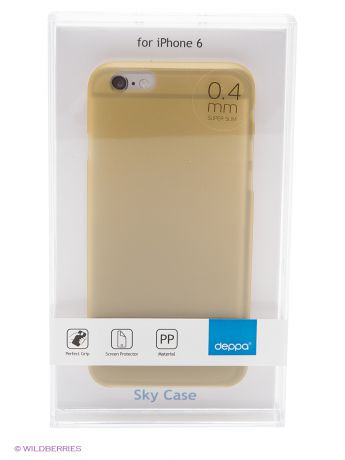Deppa Чехол Sky Case и защитная пленка для  iPhone 6