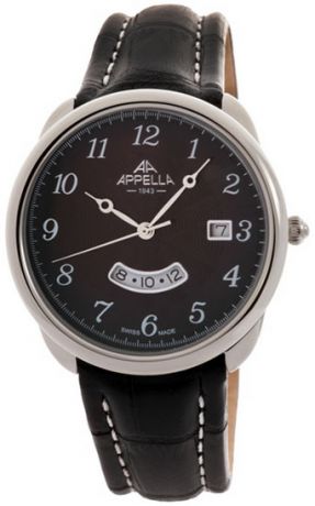 Appella Мужские швейцарские наручные часы Appella 4365-3014