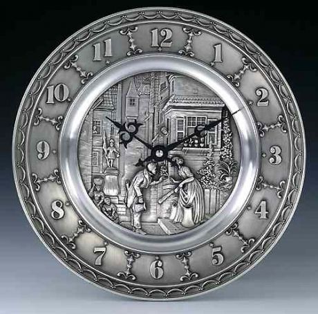 Artina SKS Часы настенные из олова Artina SKS 15471