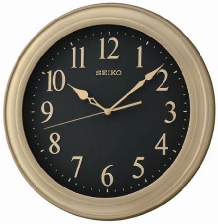 Seiko Стальные настенные интерьерные часы Seiko QXA583F