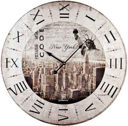 Lowell Настенные интерьерные часы Lowell 21416
