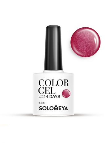 SOLOMEYA Гель-лак Color Gel Тон Ruby SCG105/Рубиновый