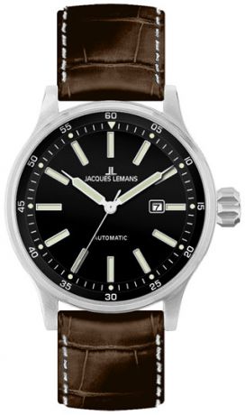 Jacques Lemans Мужские швейцарские наручные часы Jacques Lemans 1-1723B