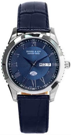 Haas&Cie Мужские швейцарские наручные часы Haas&Cie SAKH 008 SUA ремень