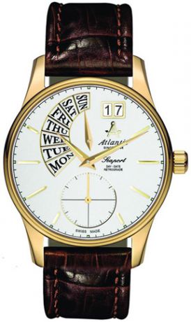 Atlantic Мужские швейцарские наручные часы Atlantic 56351.45.21