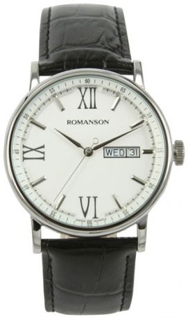 Romanson Мужские наручные часы Romanson TL 1275 MW(WH)BK