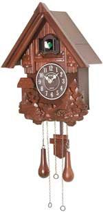 Sinix Деревянные настенные интерьерные часы с кукушкой Sinix 693 F