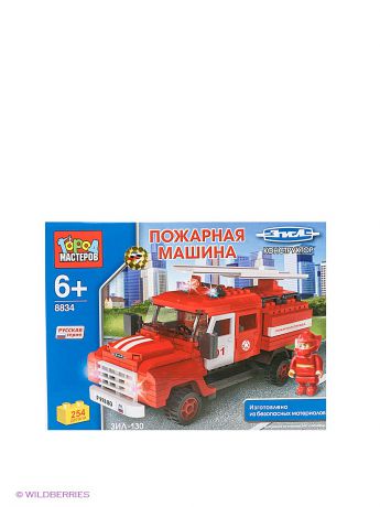 Город мастеров Конструктор "Зил-130 пожарная машина"