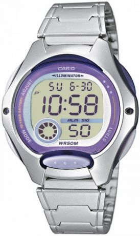 Casio Женские японские спортивные электронные наручные часы Casio Sport LW-200D-6A