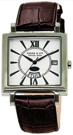 Haas&Cie Мужские швейцарские наручные часы Haas&Cie ALH 399 SWA ремень