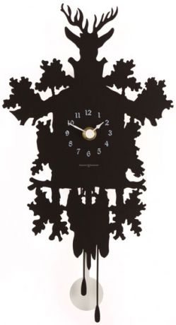 Diamantini&Domeniconi Настенные интерьерные часы с маятником Diamantini&Domeniconi 373PPBL