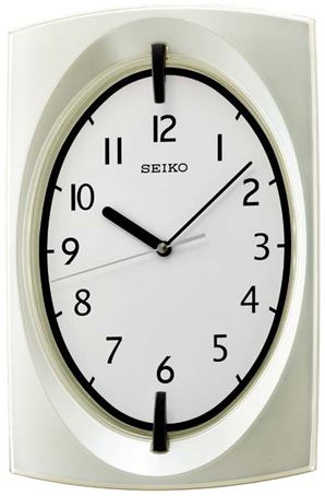Seiko Пластиковые настенные интерьерные часы Seiko QXA519W