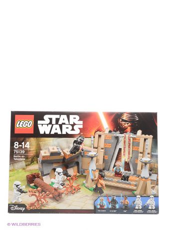 LEGO Игрушка Звездные войны Битва на планете Такодана модель 75139