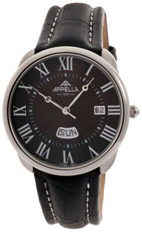 Appella Мужские швейцарские наручные часы Appella 4369-3014