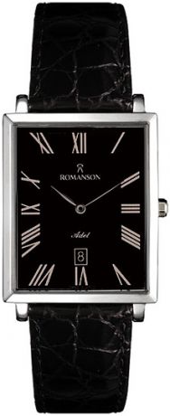 Romanson Мужские наручные часы Romanson TL 6522S MW(BK)