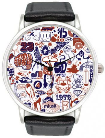 Miusli Дизайнерские наручные часы Miusli 1973