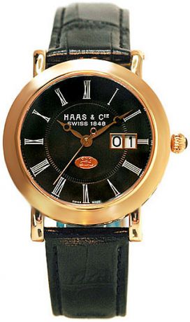 Haas&Cie Мужские швейцарские наручные часы Haas&Cie SBNH 003 LBA