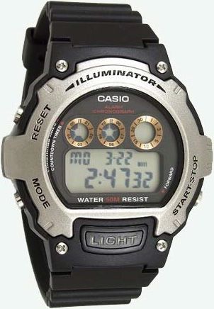 Casio Мужские японские наручные часы Casio Collection W-214H-1A