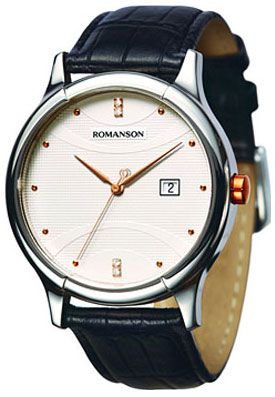Romanson Мужские наручные часы Romanson TL 1213 MC(WH)