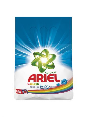 Ariel Стиральный порошок Touch of Lenor Fresh Color, автомат, 1.5кг