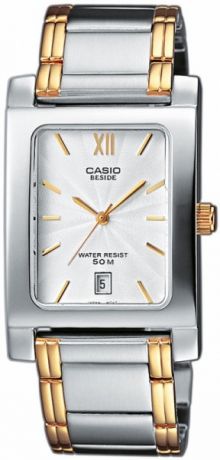 Casio Мужские японские наручные часы Casio Beside BEM-100SG-7A