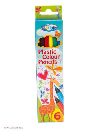 Centrum Цветные карандаши "Giraffe", 6 цветов