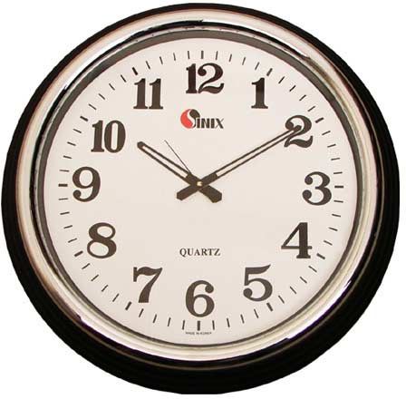 Sinix Пластиковые настенные интерьерные часы Sinix 3500