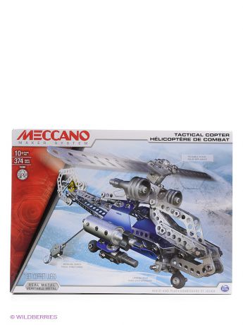 SPIN MASTER Игрушка Meccano Боевой вертолёт (2 модели)