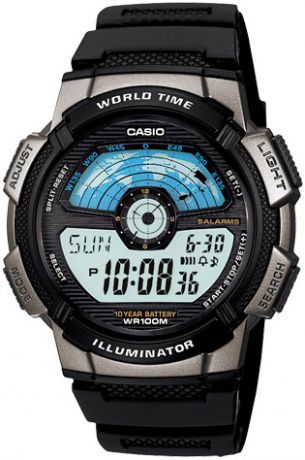 Casio Мужские японские электронные наручные часы Casio Collection AE-1100W-1A