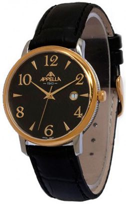Appella Мужские швейцарские наручные часы Appella 4303-2014