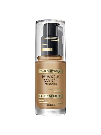 MAX FACTOR Тональная основа "Max Factor Miracle Match", тон  80