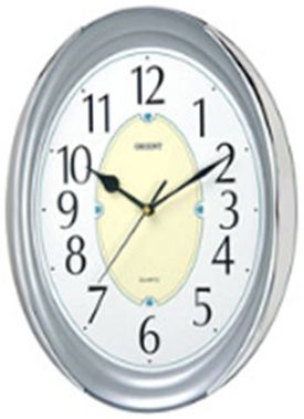 Orient Настенные интерьерные часы Orient M0021 SILVER