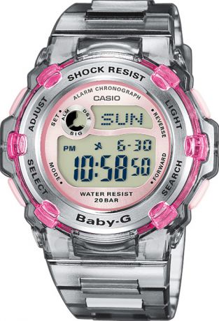 Casio Женские японские электронные наручные часы Casio Baby-G BG-3000-8E