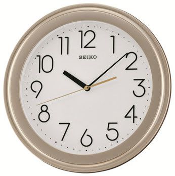Seiko Пластиковые настенные интерьерные часы Seiko QXA577G