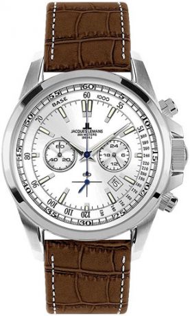 Jacques Lemans Мужские швейцарские наручные часы Jacques Lemans 1-1117BN